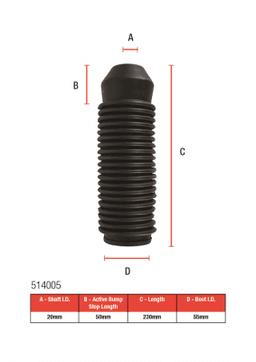 Pedders Rubber and Dust Boot