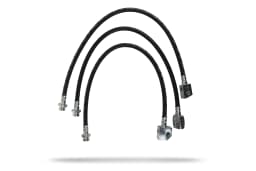 Pedders Extended Rubber Brake Hose Kit (ABS)