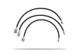 Pedders Extended Rubber Brake Hose Kit (ABS)