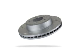 Pedders Slotted Geomet Coated Rotor