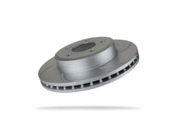 Pedders Slotted Geomet Coated Rotor