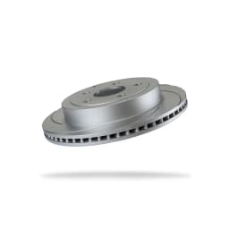 Pedders Slotted Geomet Coated Rotor