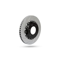 Pedders Two Piece Slotted & Dimpled Geomet Coated Rotor