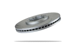 Pedders Slotted Geomet Coated Rotor