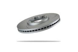 Pedders Slotted Geomet Coated Rotor