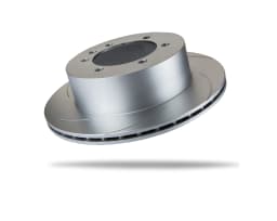 Pedders Slotted Geomet Coated Rotor