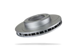 Pedders Slotted Geomet Coated Rotor