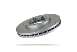 Pedders Slotted Geomet Coated Rotor