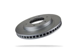 Pedders Slotted Geomet Coated Rotor