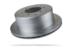 Pedders Slotted Geomet Coated Rotor