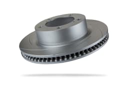 Pedders Slotted Geomet Coated Rotor