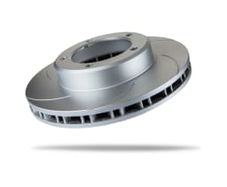 Pedders Slotted Geomet Coated Rotor