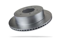 Pedders Slotted Geomet Coated Rotor