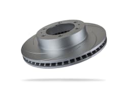 Pedders Slotted Geomet Coated Rotor