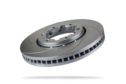Pedders Slotted Geomet Coated Rotor