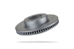 Pedders Slotted Geomet Coated Rotor