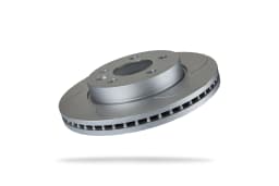 Pedders Slotted Geomet Coated Rotor