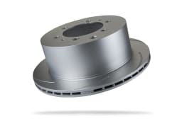 Pedders Slotted Geomet Coated Rotor