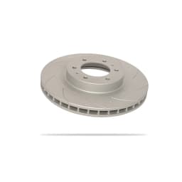 Pedders Slotted & Dimpled Geomet Coated Rotor