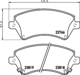 Pedders Brake Pads