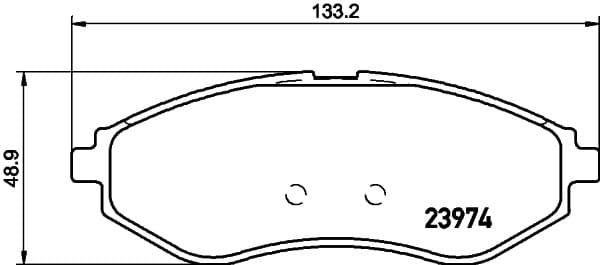 6700014 Front Brake Pads