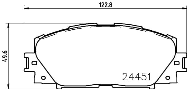 6700020 Front Brake Pads