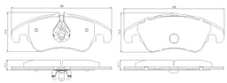 Pedders SportsRyder EURO Kevlar Ceramic Pads