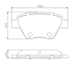 Pedders SportsRyder EURO Kevlar Ceramic Pads