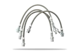 Pedders Extended Braided Brake Hose Kit