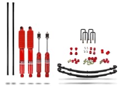 Pedders Heavy Duty Load Carrying and Towing Suspension Kit. Nissan Navara D21/22 Upto 1997 4WD ONLY