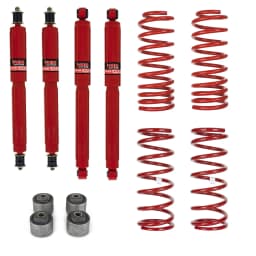 Pedders 2 Inch Suspension Lift Kit. With LONG TRAVEL Foam Cell Shocks. Nissan Patrol, Y61, LWB, 2.8 Di ONLY