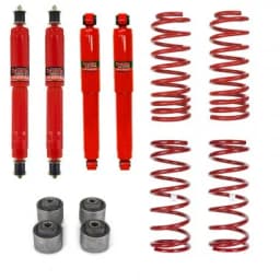 Pedders 2 Inch Suspension Lift Kit. With Foam Cell Shocks. Nissan Patrol, Y61, LWB, 2.8 Di ONLY