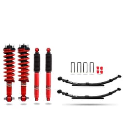 Pedders Lowering Kit. With Assembled Foam Cell struts. Ford Ranger 2023 on. 3.0 V6 models