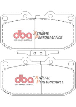 Спирачен комплект - 4000 Series гладък и Xtreme Performance Накладки (2x DBA4650 + DB1170XP)