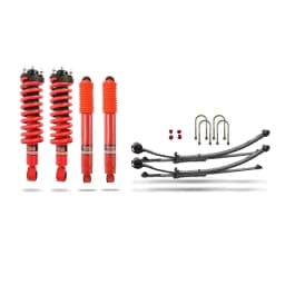 Pedders Extra Heavy Duty Load Carrying and Towing Suspension Kit. With Assembled Struts and Parabolic Leaf Springs. For Ford Ranger, PX MkIII