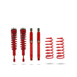 Pedders 1.5 Inch Lift Kit with Assembled Front Struts and Foam cell Shocks. Toyota Landcruiser 200 With KDSS