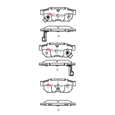 DB1163SSEV Накладки