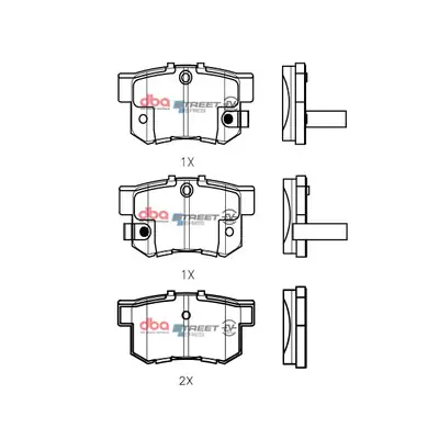 DB1265SSEV Накладки
