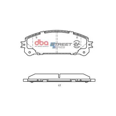 DB2004SSEV Накладки