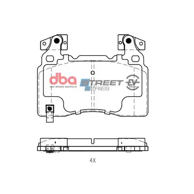 DB2358ASSEV Накладки